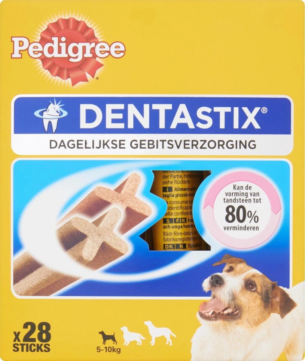 Pedigree Dentastix Mini Hond Multipack - Gebitsverzorgende Hondensnack - 4 X 7 Stuks - Afbeelding 8