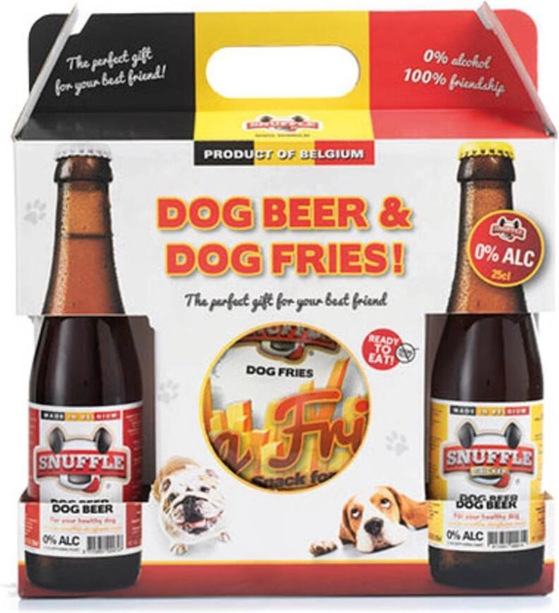 Snuffle Giftbox Hondenbier En Hondenfrieten
