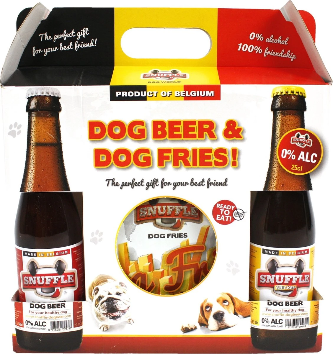 Snuffle Giftbox Hondenbier En Hondenfrieten - Afbeelding 2