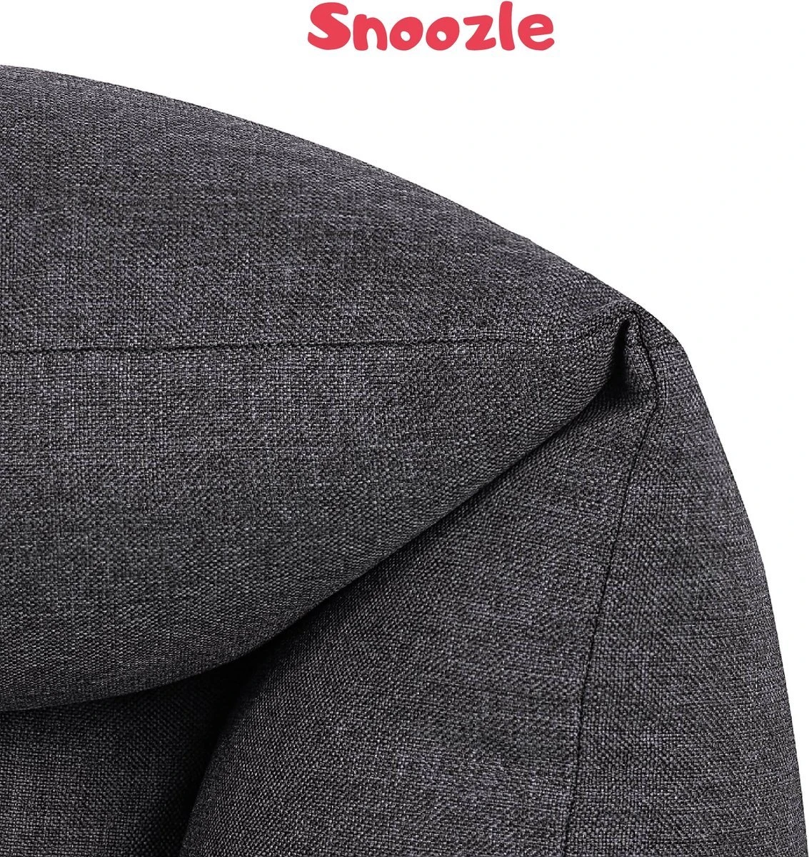 Snoozle Hondenmand - Zacht En Luxe Hondenkussen - Hondenbed - Wasbaar - Hondenmanden - 80 X 60cm - Afbeelding 9