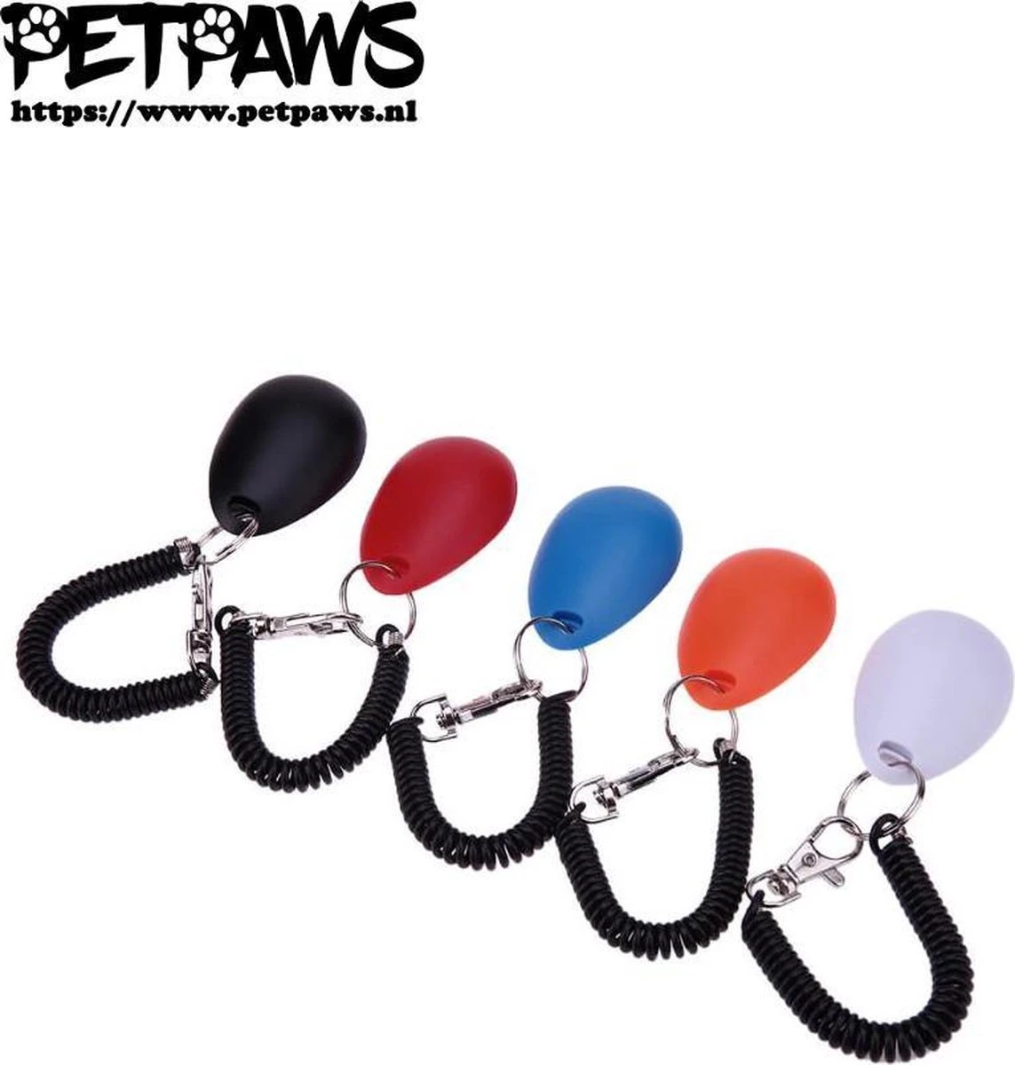 Merkloos PetPaws - Training Clicker Voor De Hond - Afbeelding 4