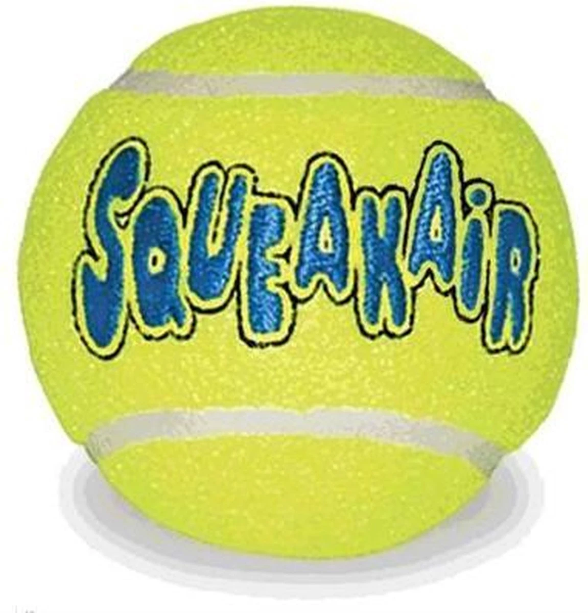 Kong Air Squacker Tennisbal - Hondenspeelgoed - Geel - M - Ø7,1 Cm - Afbeelding 6