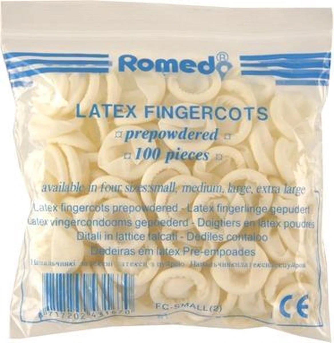 Emro Vingerlingen Latex Condooms - Large - 100 Stuks - Afbeelding 4