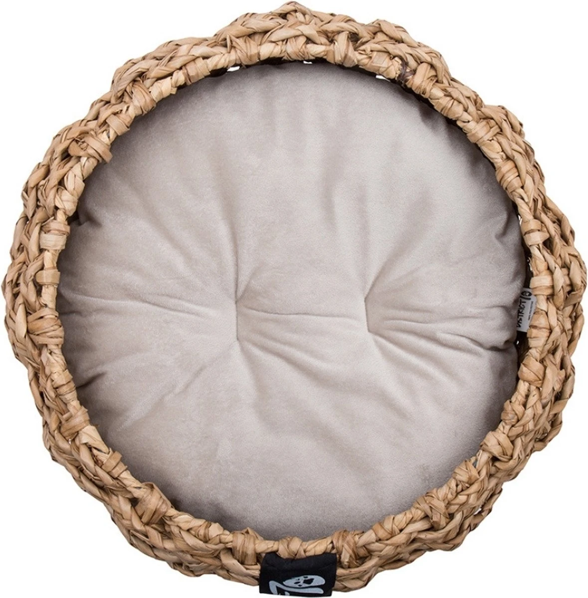 District 70 COCOON - Luxe Hondenmand Van Duurzaam Hoogwaardig Riet Met Zacht Kussen - Maten S/M/L - Large - Afbeelding 20