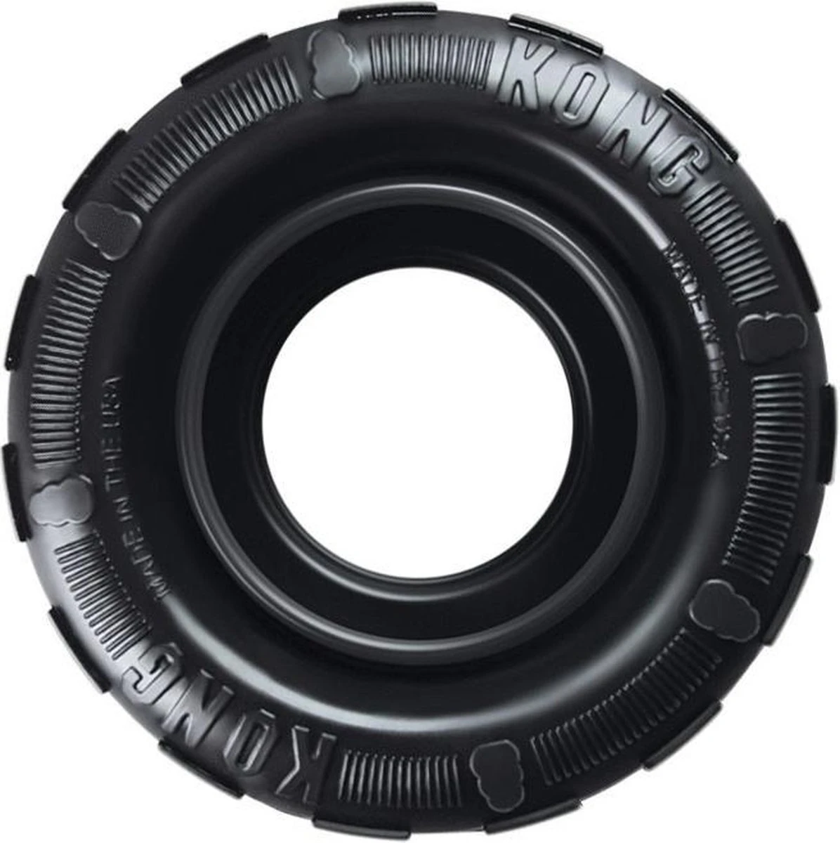 Kong Traxx Hondenspeelgoed - Rubber - M/L- Zwart - Afbeelding 3