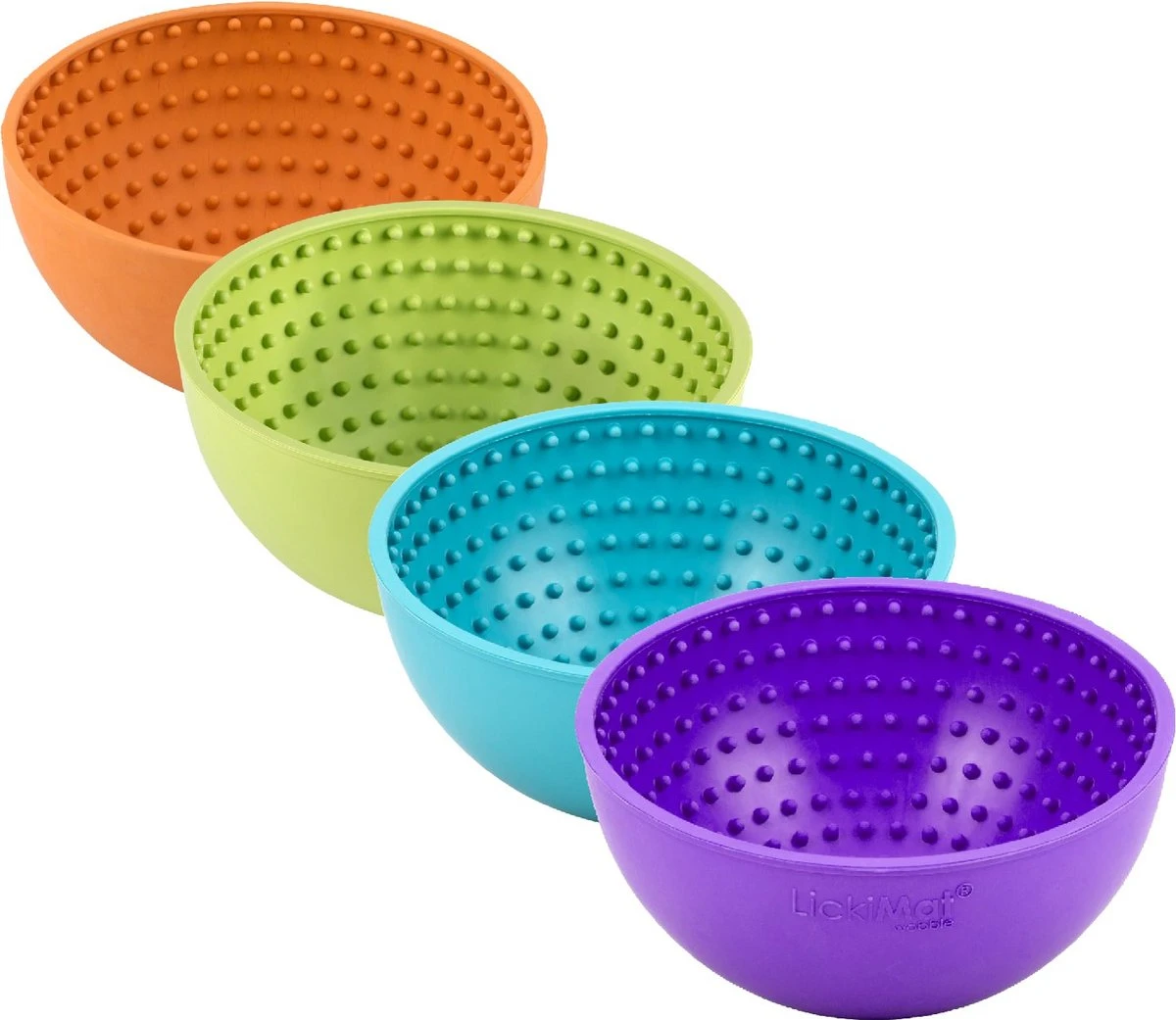 Lickimat - Wobble - Likmat Voor Vers Vlees - Turquoise - Afbeelding 2