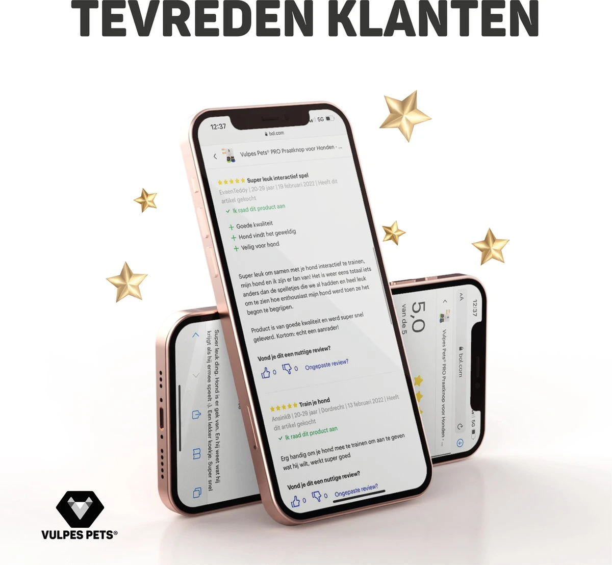 Vulpes Pets® PRO Praatknop Voor Honden Met Speelmat - Dogbuttons - Laat Uw Huisdier Spreken - Hondenspeelgoed - Honden Training - Inclusief E-Book En Speelmat - Afbeelding 11