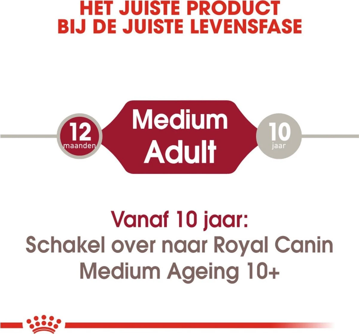 Royal Canin Shn Medium Adult Pouch - Hondenvoer - 10 X 140 G - Afbeelding 2