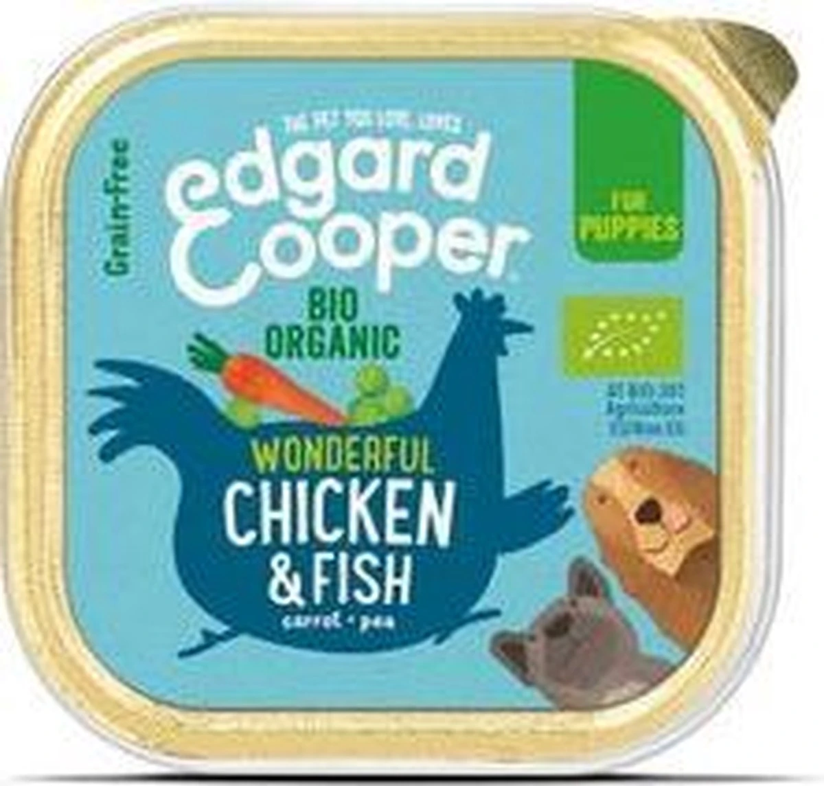 17x Edgard & Cooper Kuipje Vers Vlees Puppy Hondenvoer Bio Kip - Vis 100 Gr - Afbeelding 11