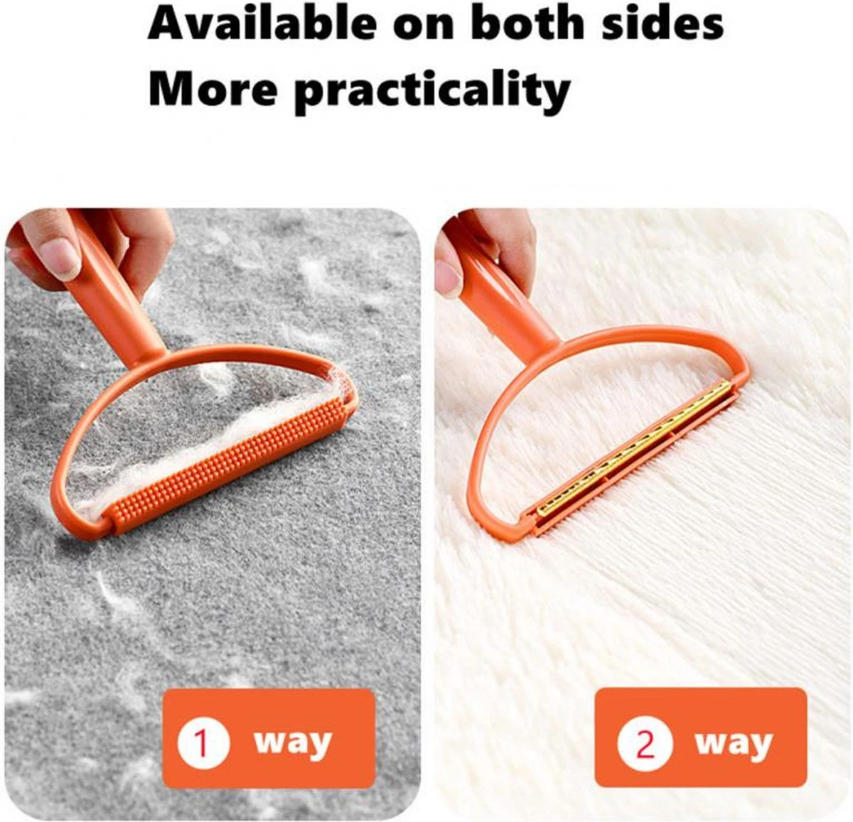 Huisdierhaar Verwijderaar - Pluizen En Haren Verwijderaar - Voor Banken, Matten, Stoelen, Jassen Etc - Hondenhaar En Kattenhaar - Pluizenverwijderaar | Haarverwijderaar Voor Huisdieren - Afbeelding 3