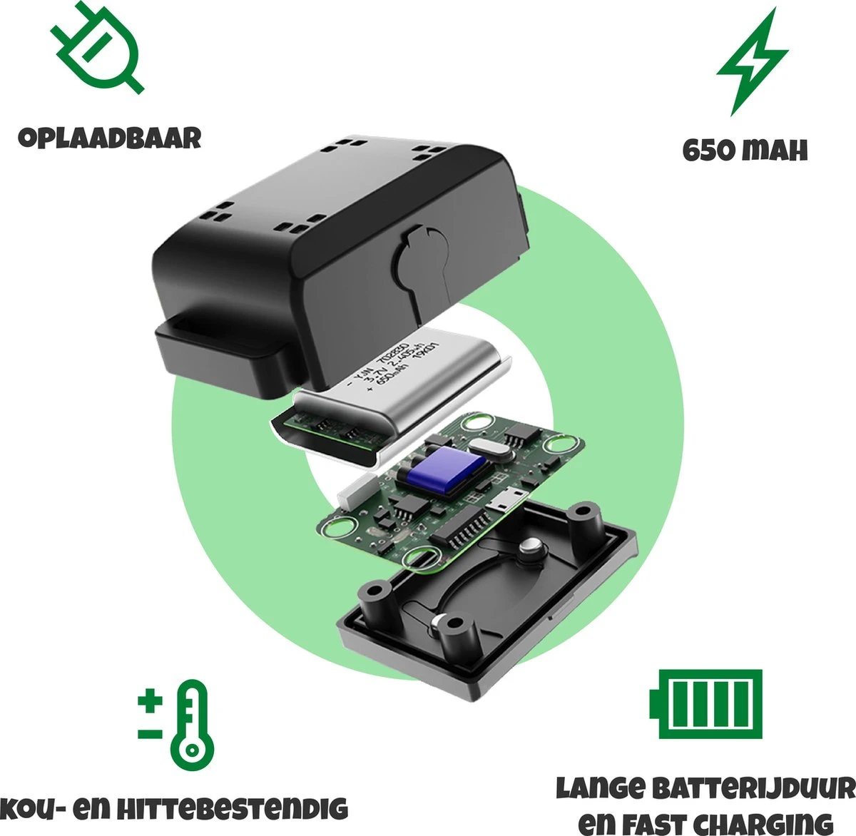 Anti Blafband Met Afstandsbediening - Blafband Voor Honden - Anti Blaf Apparaat Zonder Schok - Twee In Een Trainingshalsband - Afbeelding 3