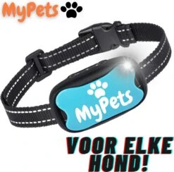 MyPets™ Anti-blafband - Anti Blaf Apparaat - Voor Kleine Honden En Grote Honden - Diervriendelijk - Opvoedingshalsband - Trainingshalsband - 2022/2023 Versie - Inclusief Batterijen