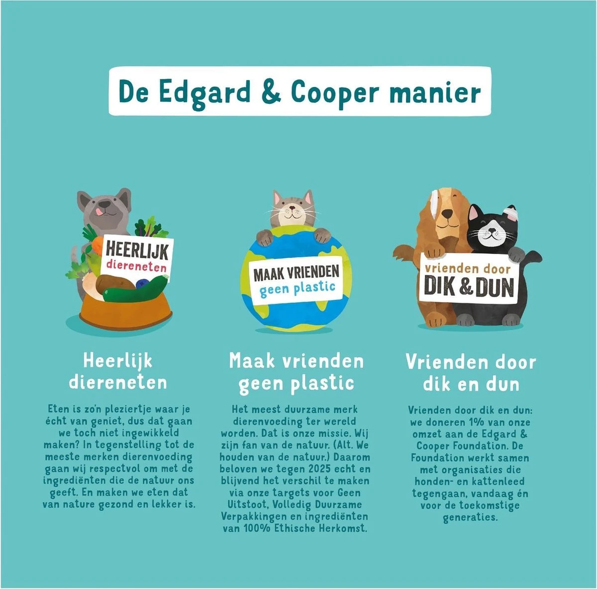 Edgard&Cooper Plantbased Adult Wortel&Courgette - Hondenvoer - 7 Kg - Afbeelding 7