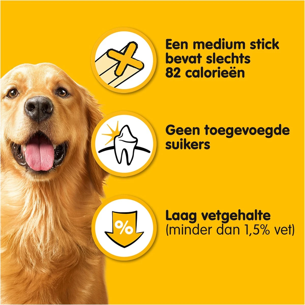 Pedigree Dentastix Kauwstaven - Gebitsverzorgende Hondensnacks - Medium - 56 Stuks - Afbeelding 4