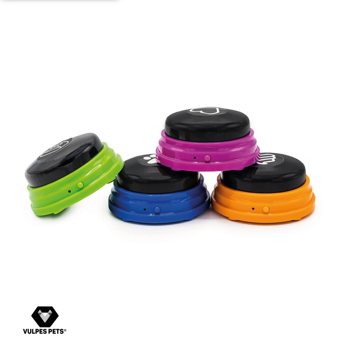 Vulpes Pets® PRO Praatknop Voor Honden Met Speelmat - Dogbuttons - Laat Uw Huisdier Spreken - Hondenspeelgoed - Honden Training - Inclusief E-Book En Speelmat - Afbeelding 6