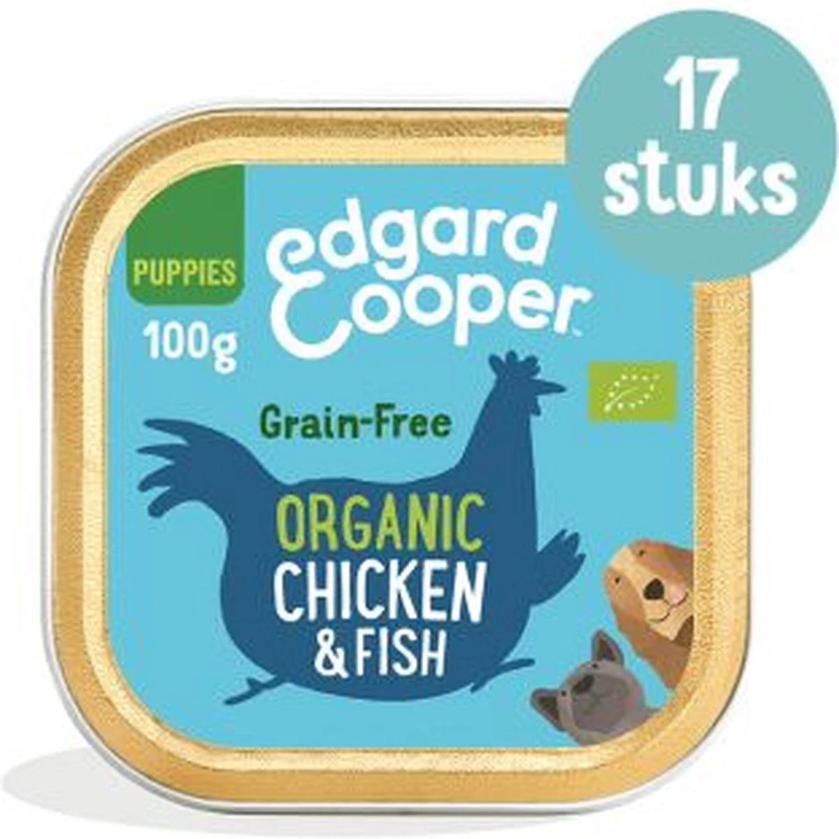 17x Edgard & Cooper Kuipje Vers Vlees Puppy Hondenvoer Bio Kip - Vis 100 Gr - Afbeelding 12