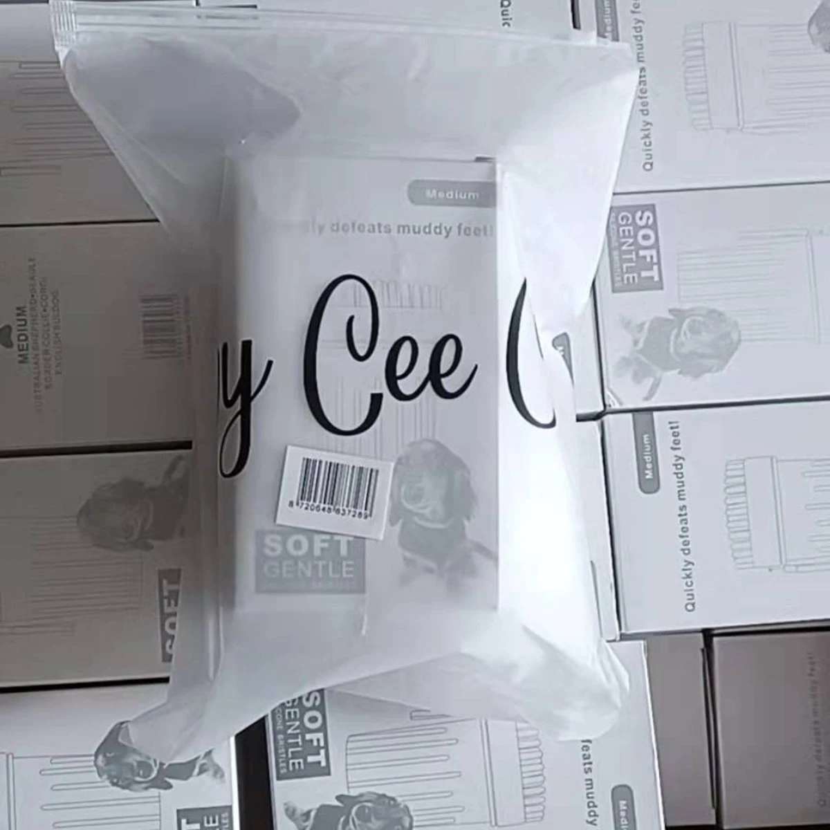 Hondenpoten Reiniger - Hondenkam - Hondenborstel - Snel Eenvoudig En Comfortabel - Afbeelding 2