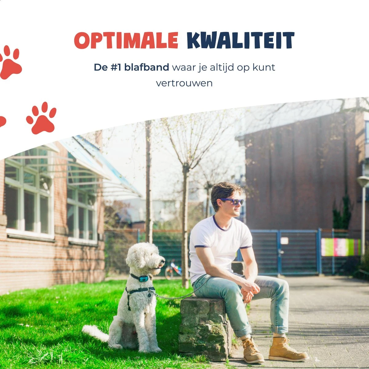 Anti Blafband - Blafband Voor Honden - Anti Blaf Apparaat - Blafband - Diervriendelijk & Zonder Schok - Afbeelding 8