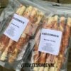 Rawhide Met Kip - 2x 400 Gram - 20 Cm - Versvleeshonden.nl