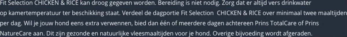 Prins Fit Selection Kip/Rijst - 15 KG - Afbeelding 7