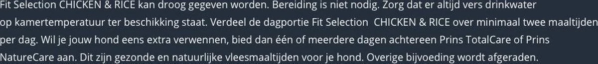 Prins Fit Selection Kip/Rijst - 15 KG - Afbeelding 8