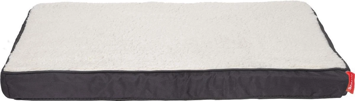Snoozle Orthopedische Hondenmand - Zacht En Luxe Hondenkussen - Hondenbed - Wasbaar - Hondenmanden - M - 76cm - Grijs