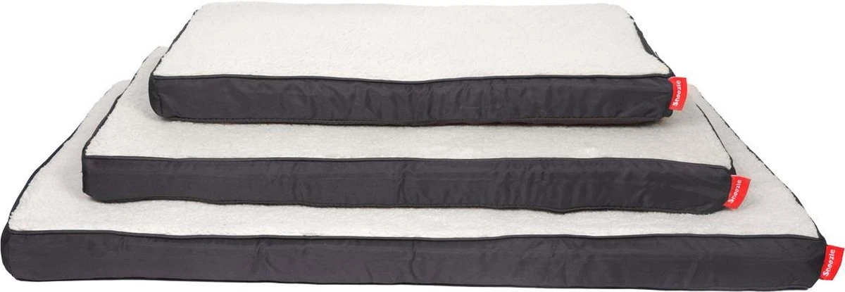 Snoozle Orthopedische Hondenmand - Zacht En Luxe Hondenkussen - Hondenbed - Wasbaar - Hondenmanden - M - 76cm - Grijs - Afbeelding 6