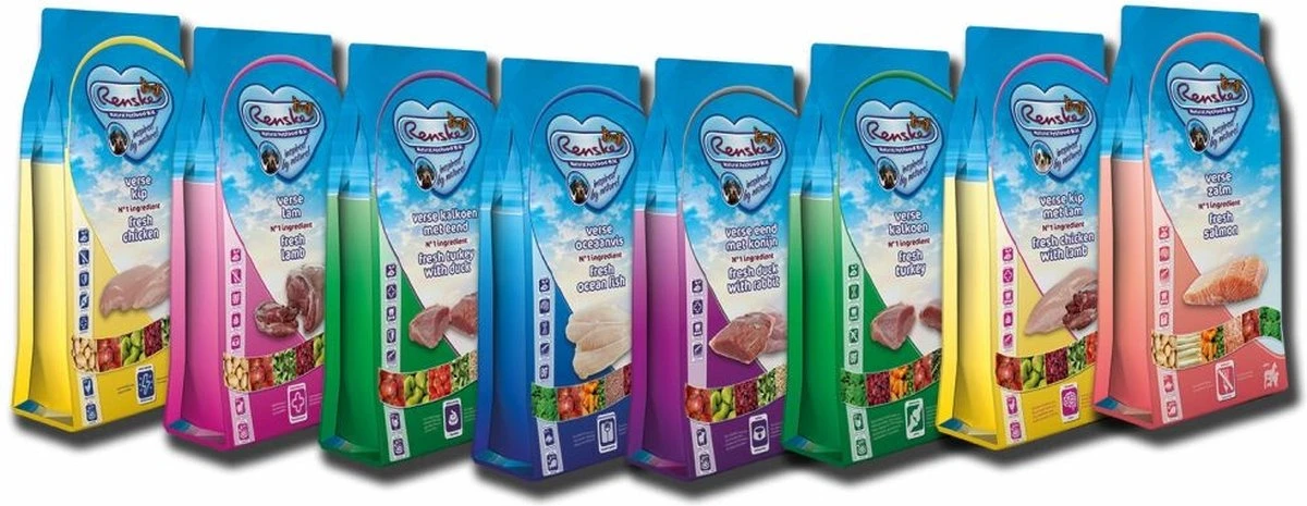 Renske Adult Zalm Graanvrij - Hondenvoer - 2 Kg - Afbeelding 6