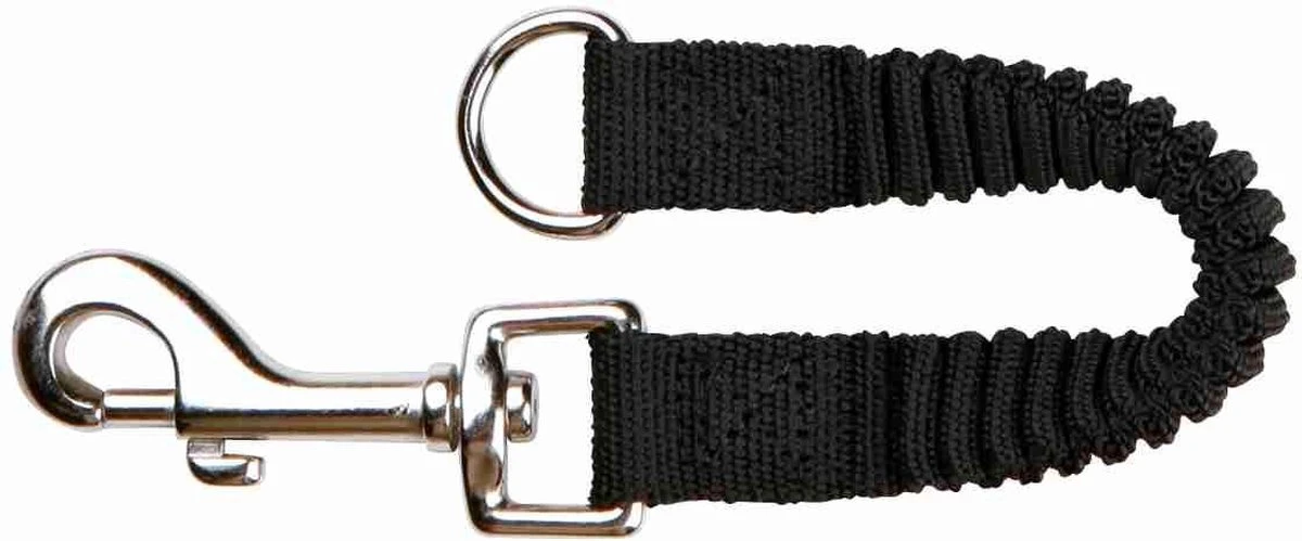 Trixie Hondenriem Schokdemper Zwart 26x2 Cm - Afbeelding 2