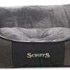 Hondenmand Zacht En Stevig, Anti-Slip En Wasbaar - Scruffs Chester Box Bed - In Grijs En Bruin In Maat S Tot XL - Kleur: Grijs, Maat: Large
