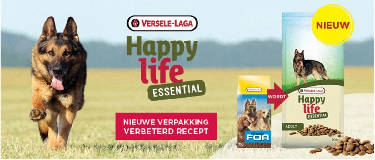 Happy Life Essential - Hondenvoer - 20 Kg - Afbeelding 2