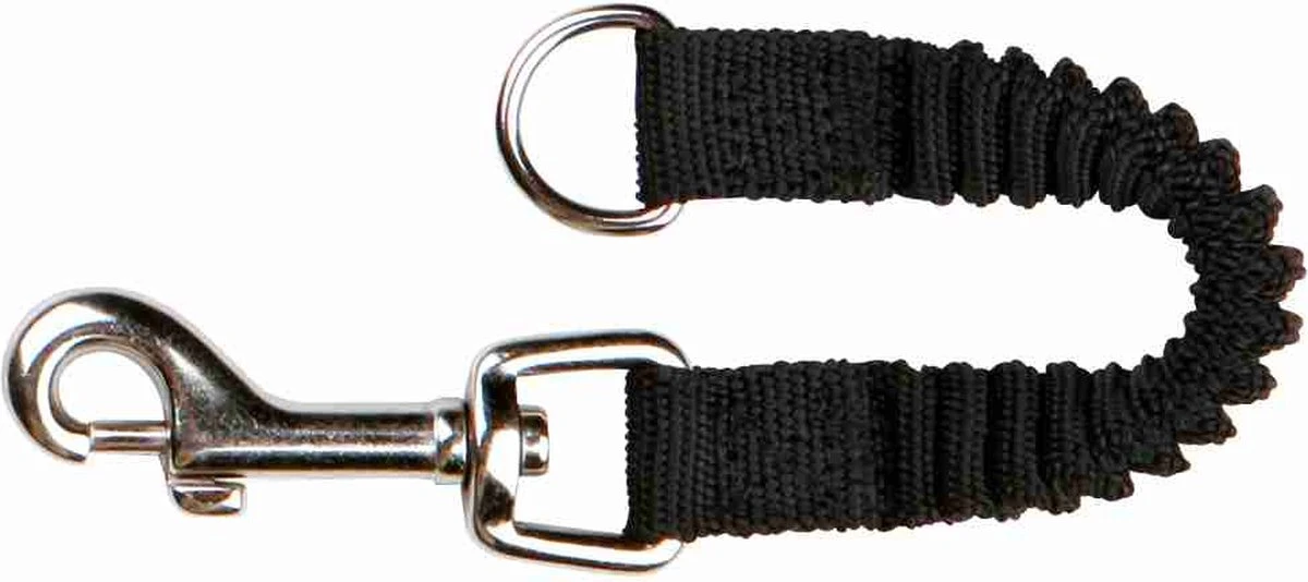 Trixie Hondenriem Schokdemper Zwart 26x2 Cm