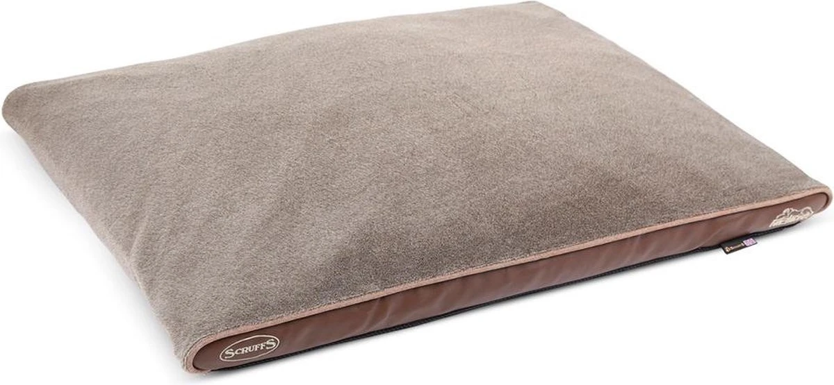 Scruffs Chateau - Hondenbed Orthopedisch Met Memory Foam Voor Extra Steun Voor Rug En Gewrichten - Grijs & Bruin Maat M/L - Kleur: Grijs, Maat: Medium - Afbeelding 13