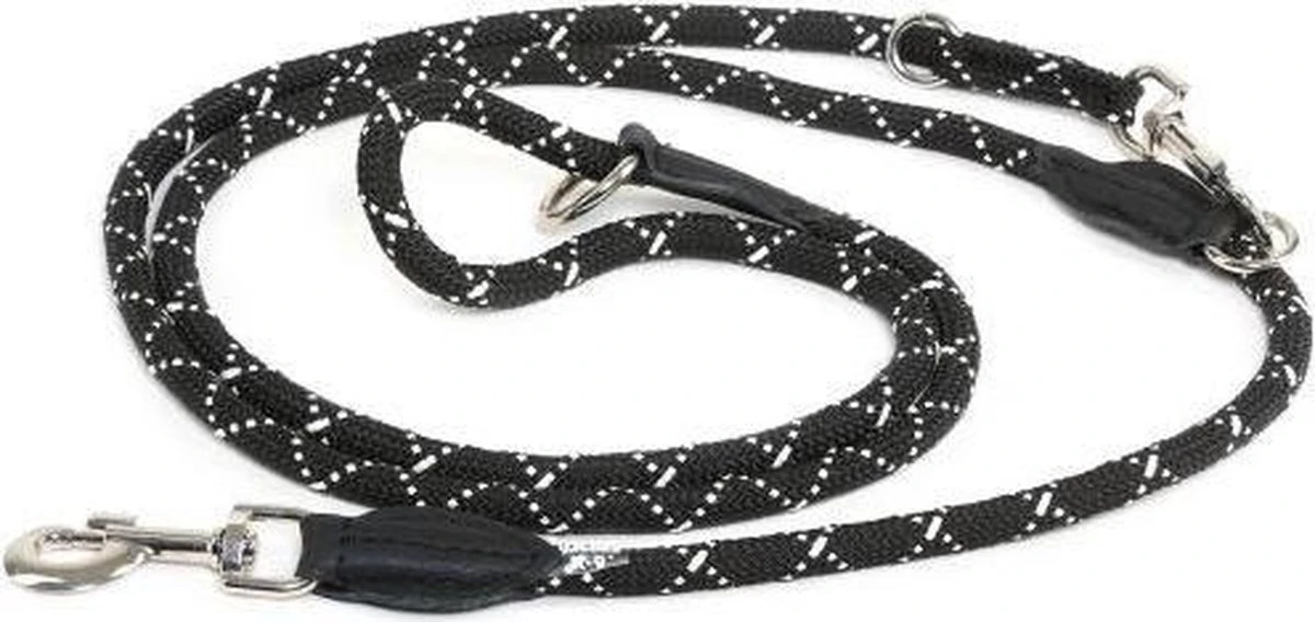 Julius K9 - Verstelbare Reflecterende Hondenriem - Lengte Verstelbaar Van 130-220cm - Ronde Vorm 1.2cm Dik - Afbeelding 5