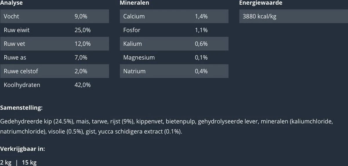 Prins Fit Selection Kip/Rijst - 15 KG - Afbeelding 6