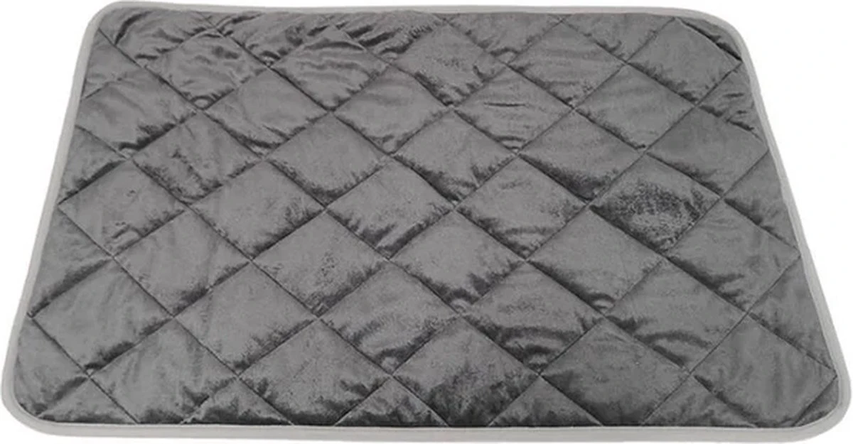 Deken Voor Kat / Hond - Warmtemat - Kattendeken - Thermo Deken - 40 X 50 CM - Grijs