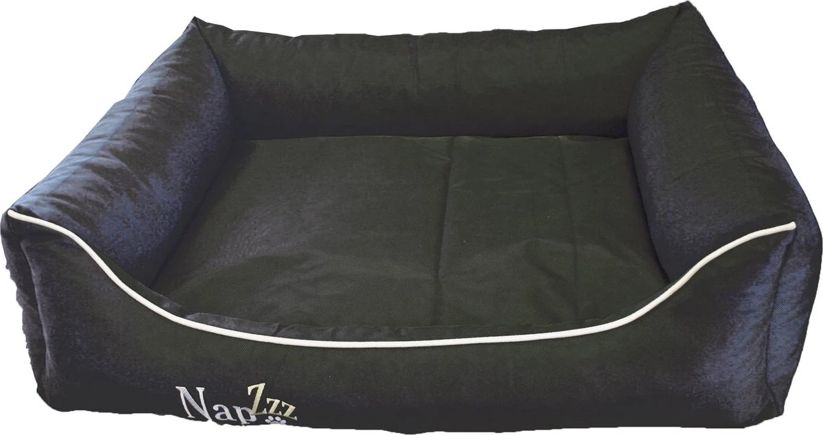 NapZZZ Hondenmand Waterproof Divan Zwart XL: 120 X 90 Cm