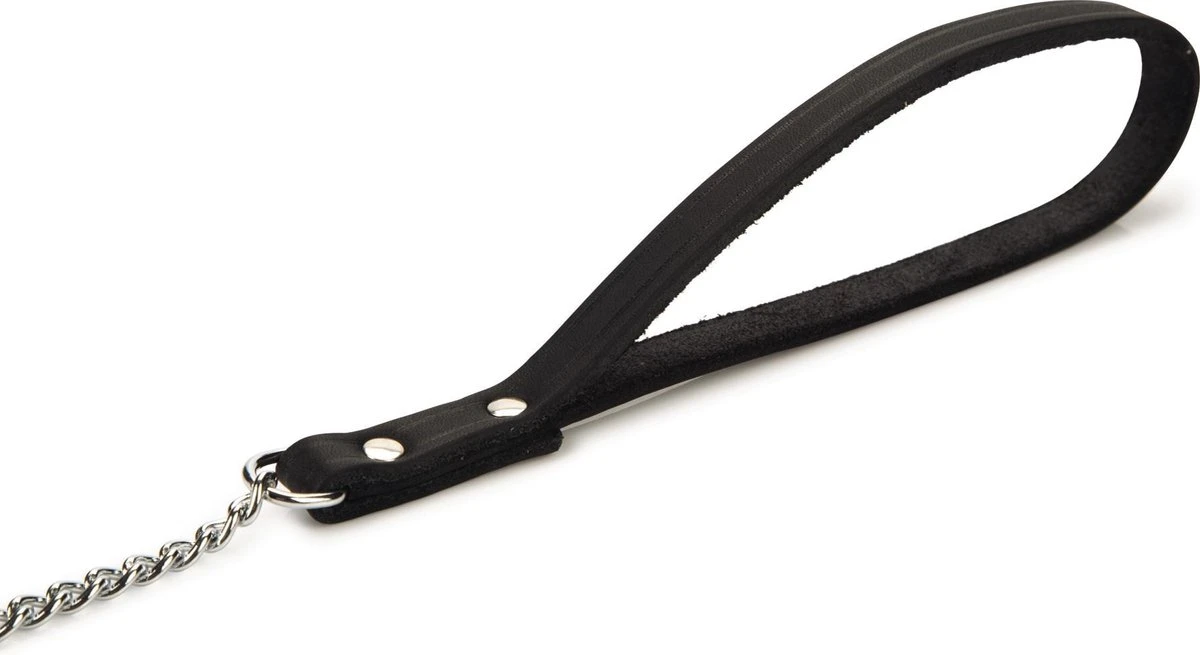 Beeztees - Hondenriem - Kettinglijn - Zwart - 2x112 Cm - Afbeelding 3