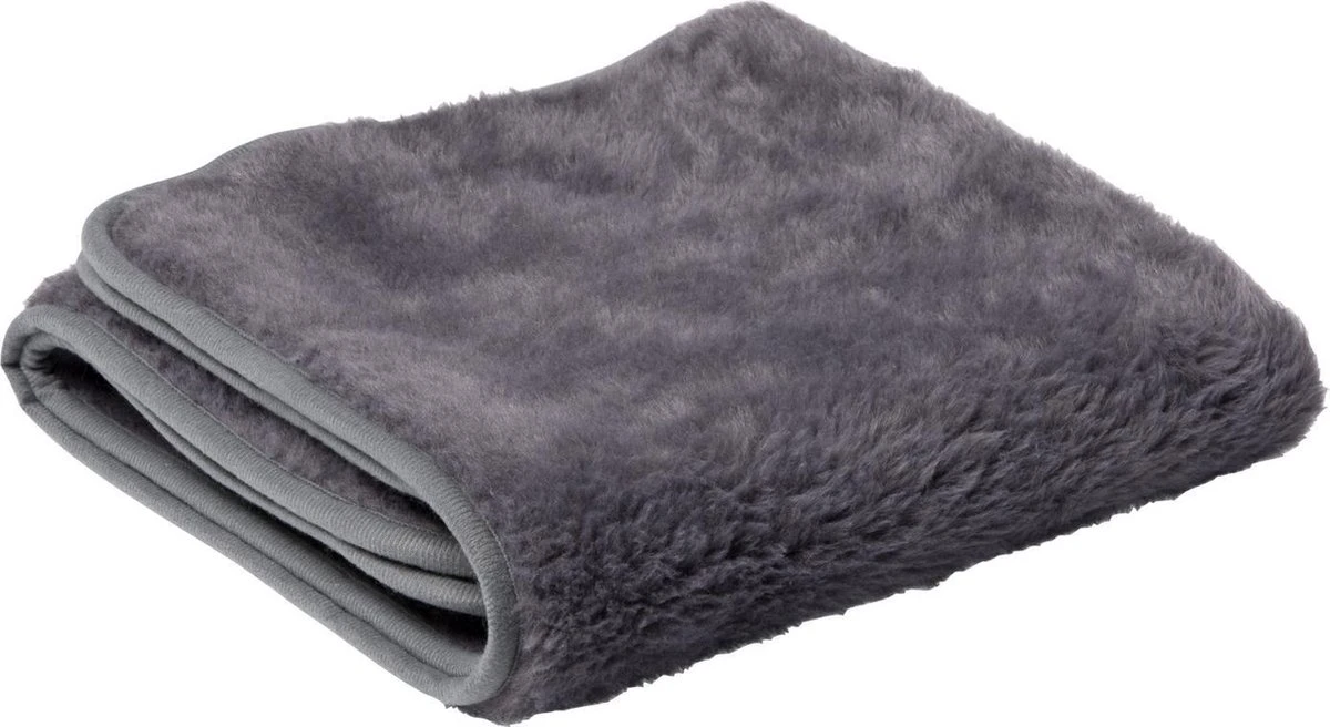 Adori Vetbed Basic - Dierendeken - Grijs - 75 X 46 Cm - Afbeelding 2