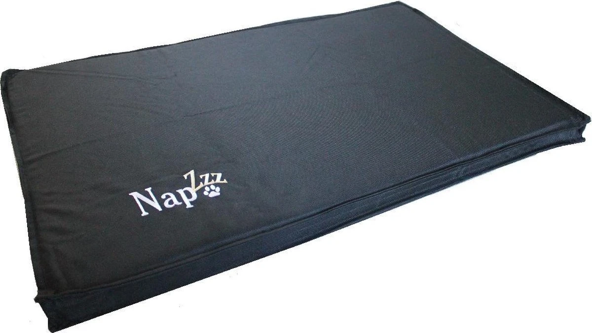 NapZZZ Benchkussen Waterproof Zwart Maat XXL: 120 X 74 X 5 Cm - Afbeelding 2