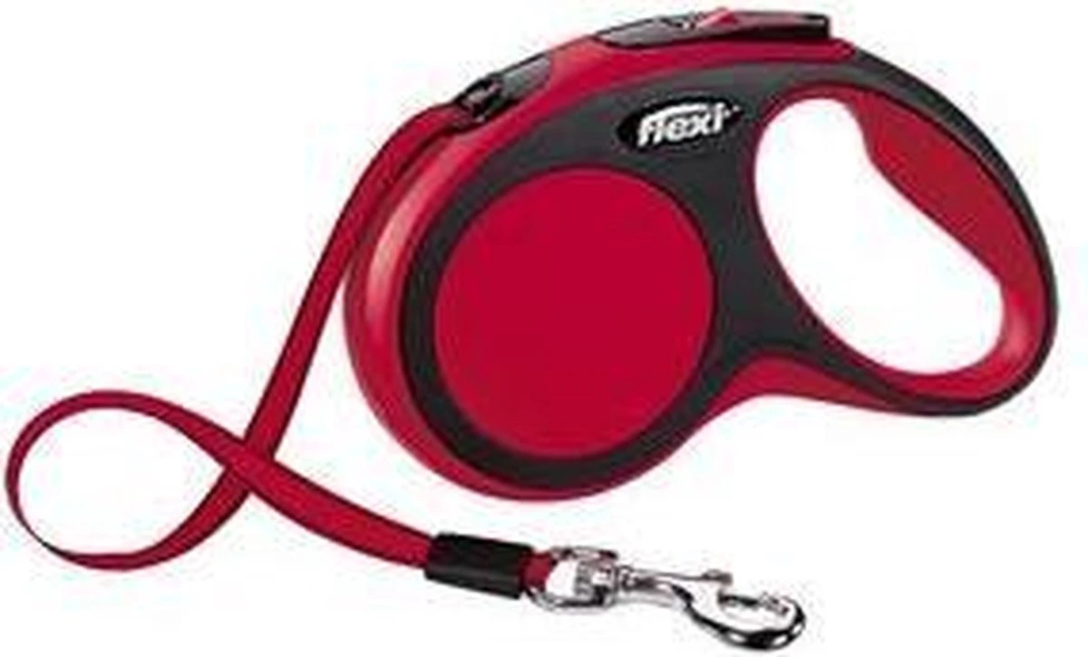 Flexi New Comfort Tape - Hondenriem - Rood - L - 5 M - Afbeelding 8