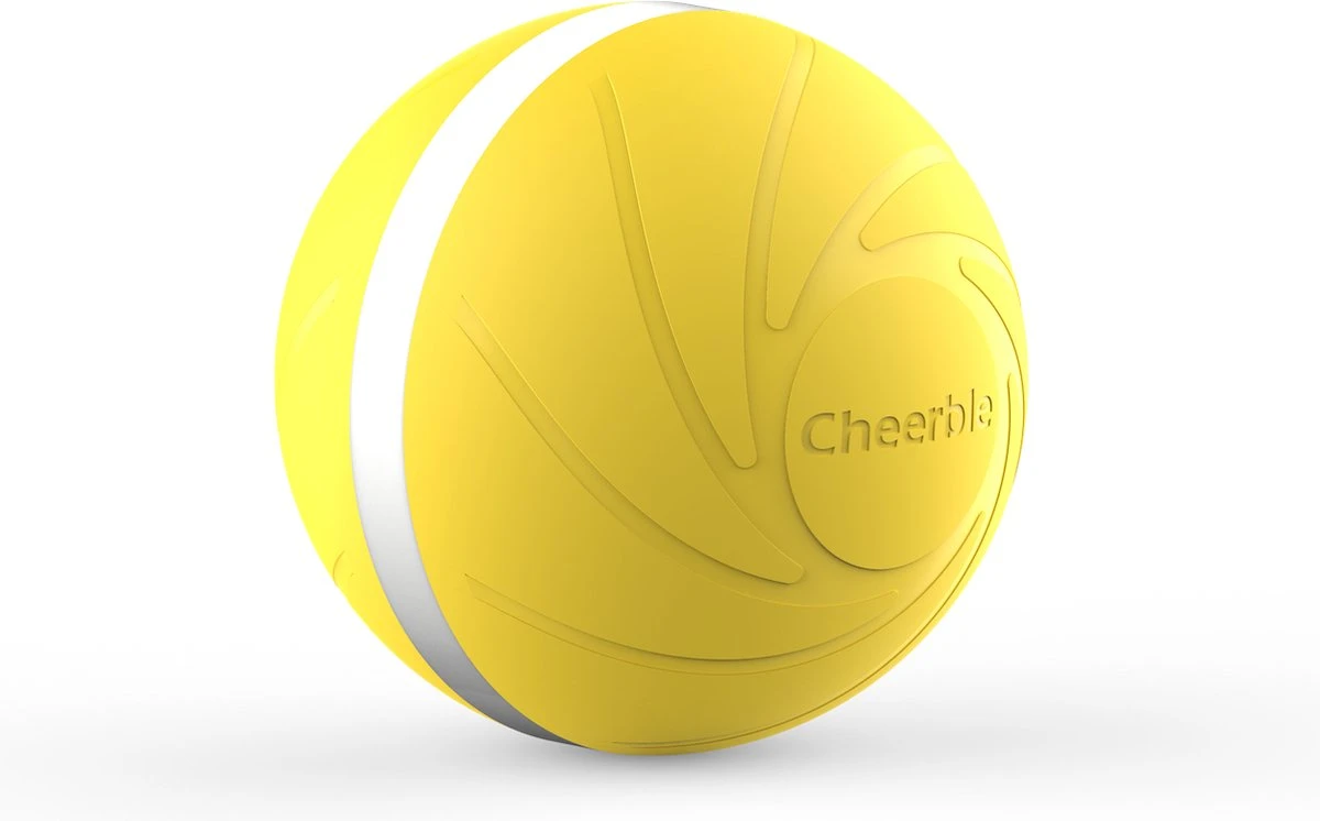 Cheerble Wicked Ball W1| Geel| Zelf Rollende Bal Voor Honden | 3 Automatische Speelmodi | Interactief En Intelligentie Hondenspeelgoed | Hondenspeeltje| USB Oplaadbaar - Afbeelding 3