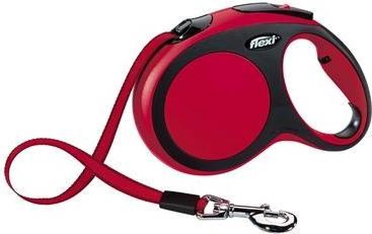 Flexi New Comfort Tape - Hondenriem - Rood - L - 5 M - Afbeelding 7