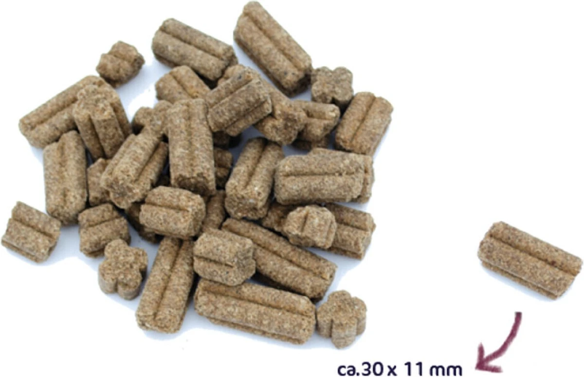 Renske Mighty Omega Plus Geperst Hondenvoer Kalkoen - Eend 600 Gr - Afbeelding 2