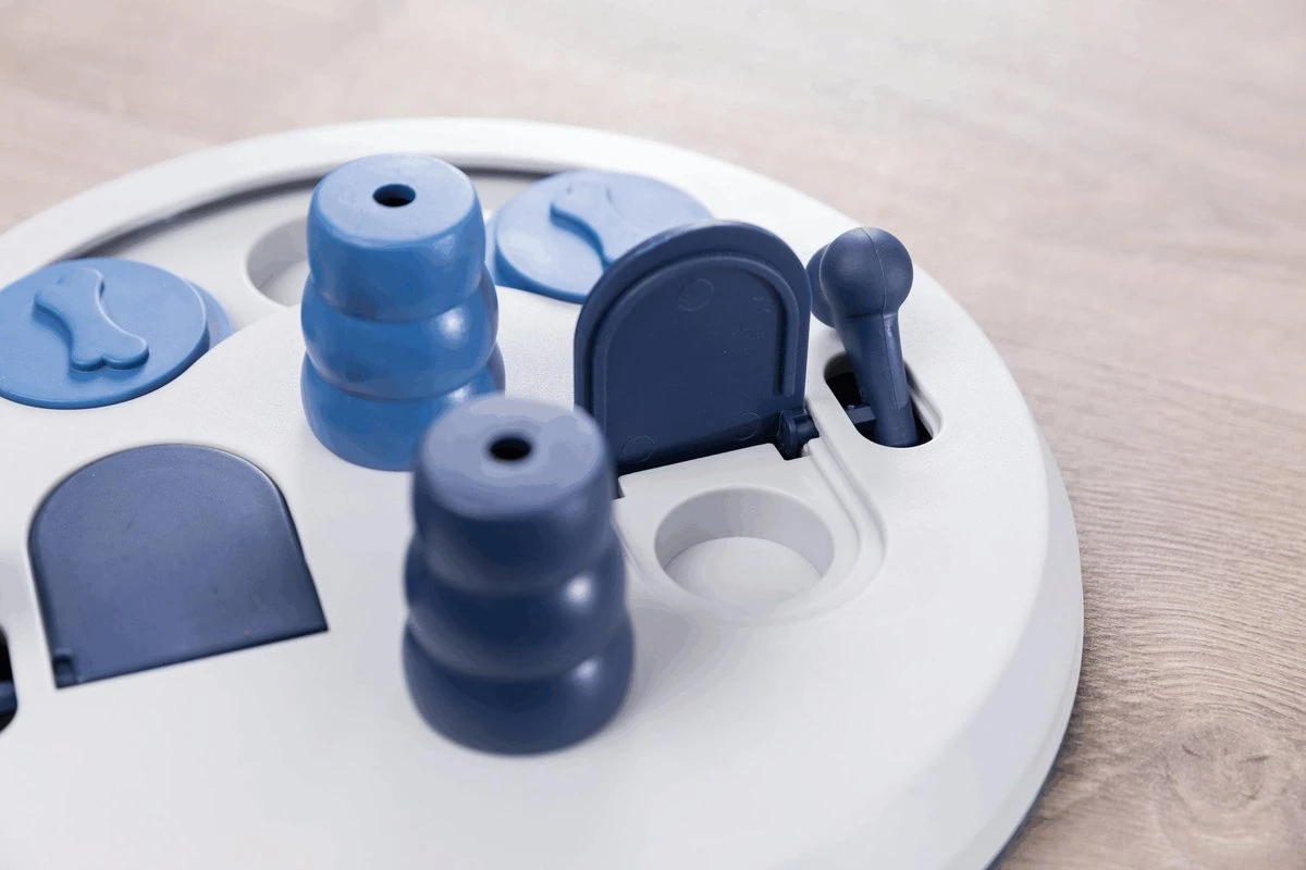 Trixie Honden Activity Flip Board - Hondenspeelgoed - Wit/Blauw - 23 Cm - Afbeelding 6