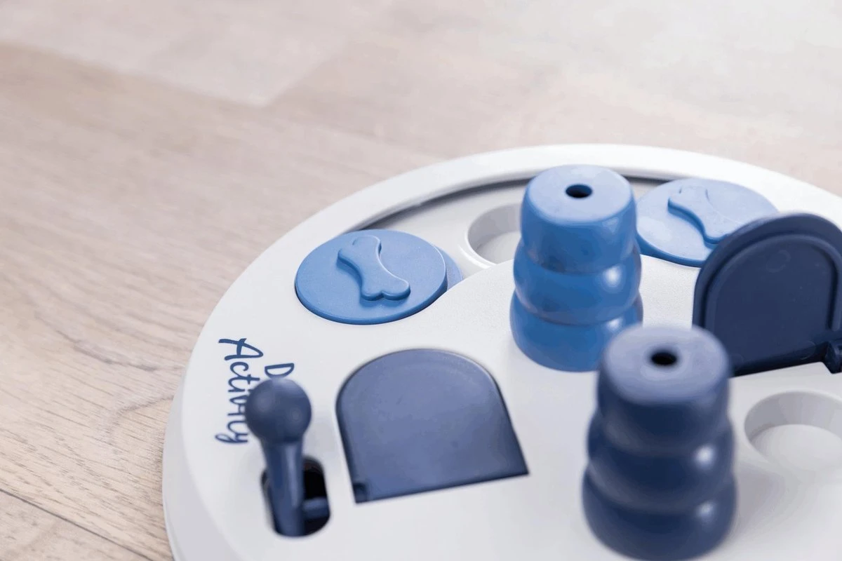 Trixie Honden Activity Flip Board - Hondenspeelgoed - Wit/Blauw - 23 Cm - Afbeelding 7