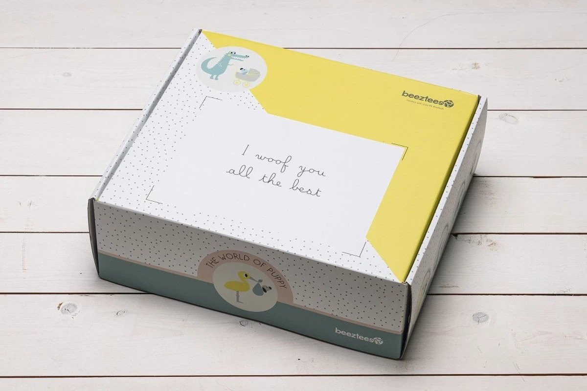 Merkloos Beeztees Puppy Cadeaupakket - Puppy Pakket - Leuke Box Met Puppy Speelgoed En Snacks - Afbeelding 4