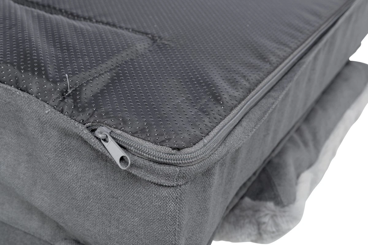 Trixie Hondenmand Sofa Liano Rechthoek Grijs - 100X60 CM - Afbeelding 4