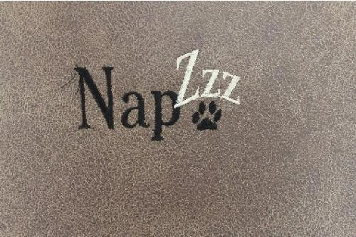 NapZZZ Benchkussen Lederlook Bruin Maat XL: 105 X 68 X 5 Cm - Afbeelding 3