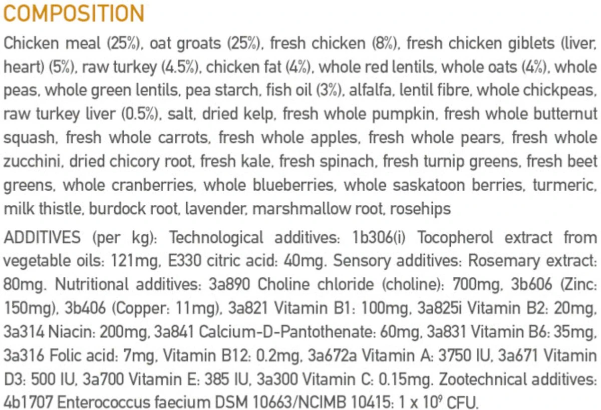 Acana Classics Prairie Poultry - Afbeelding 13